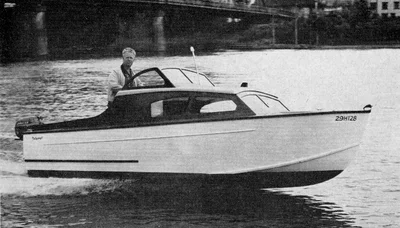 Tollycraft Boating Club About Tolly 1955 with Tolly Driving
