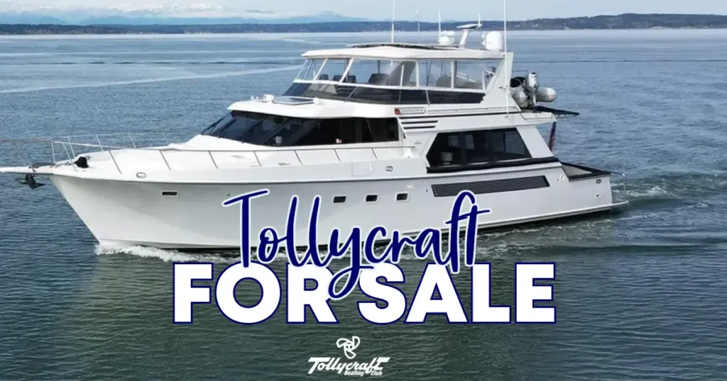 1991 Tollycraft 57 Widebody for Sale Tollyclub Tollycraft Boating Club