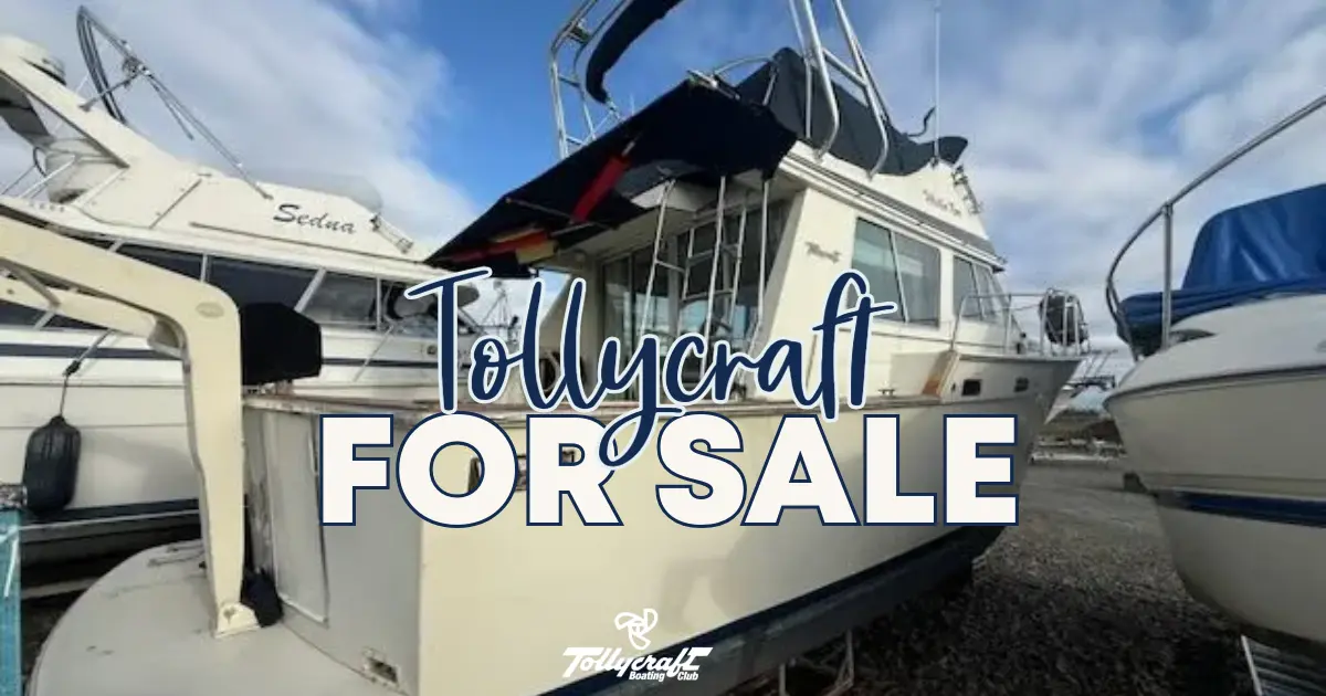 1984 Tollycraft 34 Sport Sedan for sale Tollyclub Boating Club